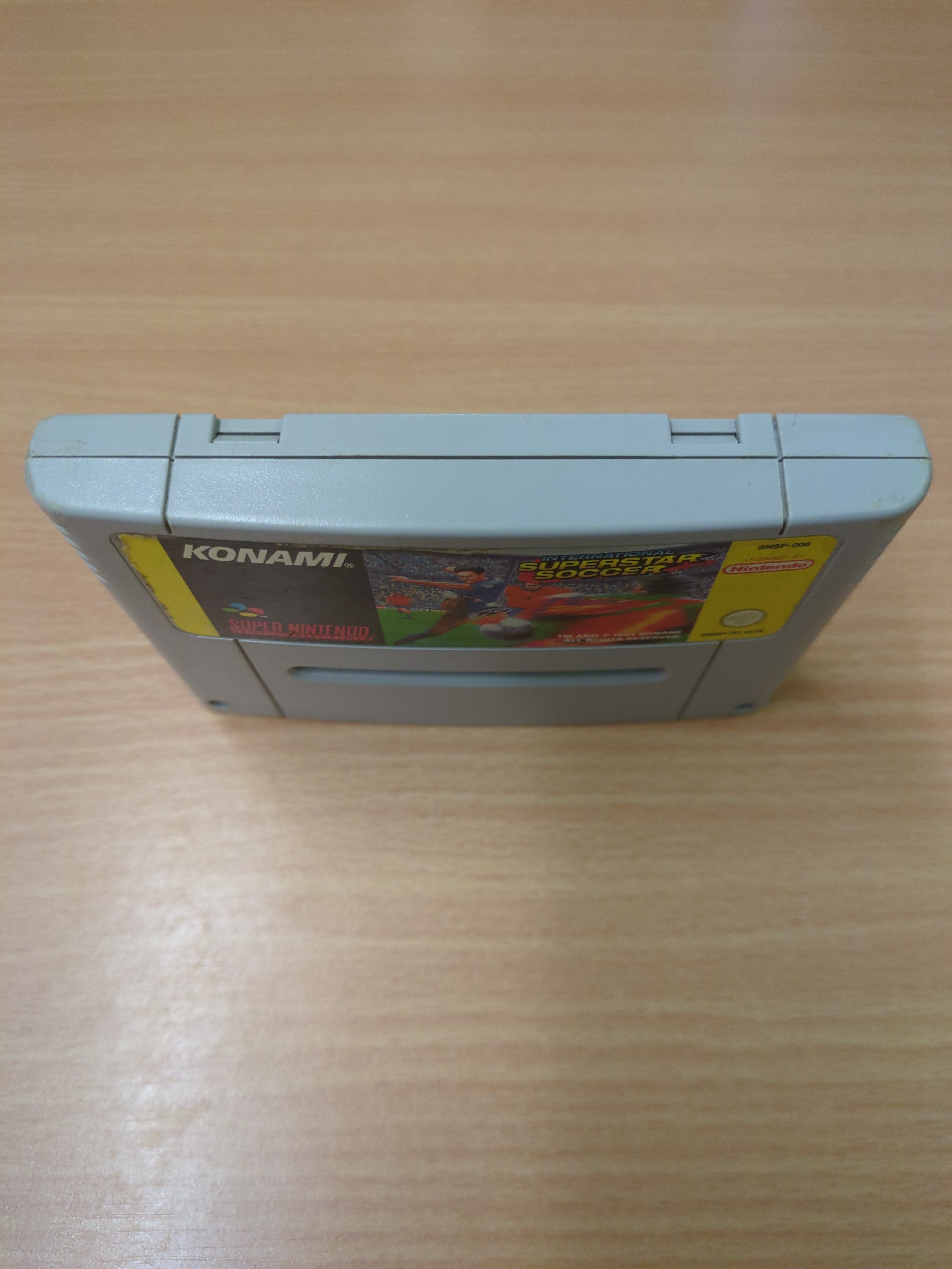 International Superstar Soccer Super Nintendo SNES game Cart Only International Superstar Soccer Super Nintendo SNES game Cart Only